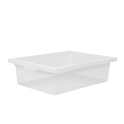 VISIONCHART CREATIVE KIDS TOTE TRAYS 320W X 430D X 125MMH CLEAR