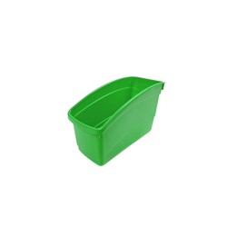 VISIONCHART CREATIVE KIDS PLASTIC BOOK TUB 145W X 300D X 190MMH GREEN