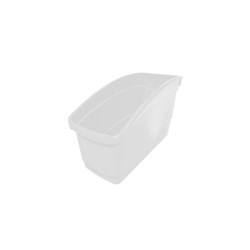 VISIONCHART CREATIVE KIDS PLASTIC BOOK TUB 145W X 300D X 190MMH WHITE