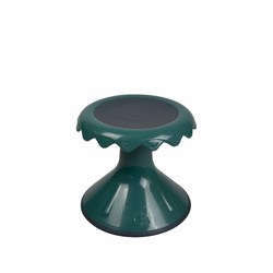 VISIONCHART CREATIVE KIDS SUNFLOWER STOOL 330W X 330D X 310MMH LAKE GREEN