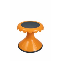 VISIONCHART CREATIVE KIDS SUNFLOWER STOOL 330W X 330D X 310MMH ORANGE