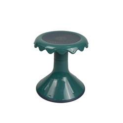 VISIONCHART CREATIVE KIDS SUNFLOWER STOOL 330W X 330D X 370MMH LAKE GREEN