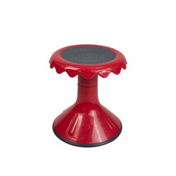 VISIONCHART CREATIVE KIDS SUNFLOWER STOOL 330W X 330D X 370MMH DARK RED