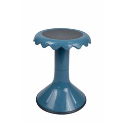 VISIONCHART CREATIVE KIDS SUNFLOWER STOOL 330W X 330D X 450MMH OCEAN BLUE