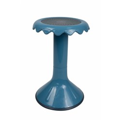 VISIONCHART CREATIVE KIDS SUNFLOWER STOOL 330W X 330D X 520MMH OCEAN BLUE