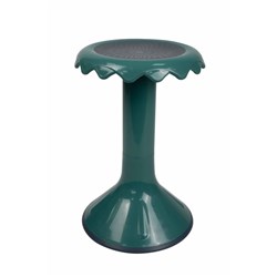 VISIONCHART CREATIVE KIDS SUNFLOWER STOOL 330W X 330D X 520MMH LAKE GREEN