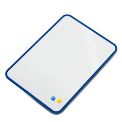 VISIONCHART DOUBLE SIDED MAGNETIC WHITEBOARD TABLET A4 PLAIN BOTH SIDES