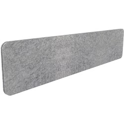 RAPIDLINE DESK MOUNTED ECO PANEL SCREEN 1790W X 27D X 400MMH MARBLE GREY