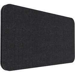 RAPIDLINE DESK MOUNTED ECO PANEL SCREEN 740W X 27D X 400MMH BLACK