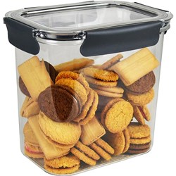 ITALPLAST SNAP LOCK FOOD CONTAINER 2850ML CLEAR