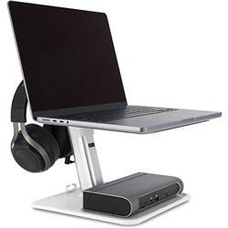 KENSINGTON SMARTFIT UNIVERSAL ORGANISING LAPTOP RISER 16 INCH GREY/SILVER