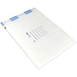 PROTEXT POLYCELL MAILER PAPER OUTER - BUBBLE INNER 150MM X 230MM WHITE CARTON 300