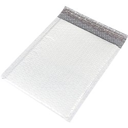 PROTEXT POLYCELL MAILER PLASTIC OUTER - BUBBLE INNER 210MM X 270MM GREY CARTON 200