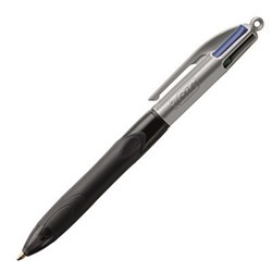 BIC 4 COLOUR GRIP PRO BALLPOINT PEN RETRACTABLE MEDIUM 1MM