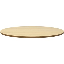 RAPIDLINE ROUND TABLE TOP ONLY 600MM DIAMETER X 25MMD NATURAL OAK