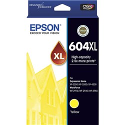 EPSON 604XL INK CARTRIDGE YELLOW