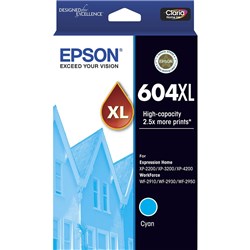 EPSON 604XL INK CARTRIDGE CYAN