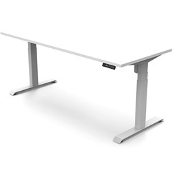 RAPIDLINE BOOST LIGHT SINGLE SIDED WORKSTATION 1800W X 750D X 1270MMH WHITE/WHITE