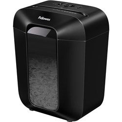 FELLOWES POWERSHRED  LX50 CROSS-CUT SHREDDER BLACK