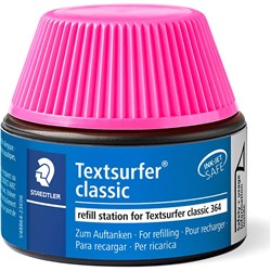 STAEDTLER TEXTSURFER CLASSIC HIGHLIGHTER REFILL STATION PINK