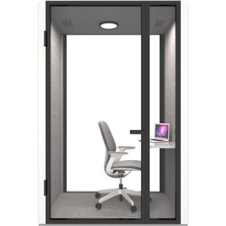 RAPIDLINE B.QUIET ACOUSTIC WORKING POD 1 PERSON CUSTOM COLOUR