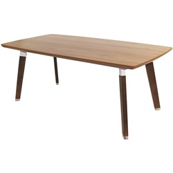 SYLEX ARBOR COFFEE TABLE 1200WX 600D X 460MMH AMERICAN WALNUT WITH SOLID TIMBER LEGS