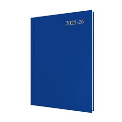 COLLINS ESSENTIAL FINANCIAL YEAR DIARY A4 DAY TO PAGE BLUE