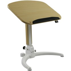 SYLEX UPSIDE STACKSTAND LECTERN 700W X 520D X 760-1085MMH BEECH TOP