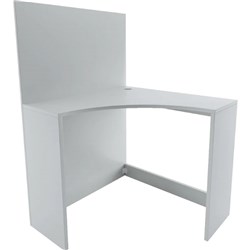 SYLEX ISO STUDY CARREL 800D X 800W X 1200MMH GREY