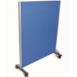 SYLEX MOBILE FLAT PRIVACY SCREEN 900W X 30D X 1500MMH BLUE