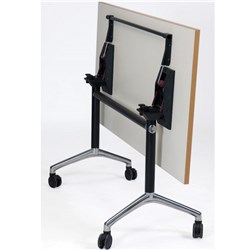 SYLEX PARADOX FOLDING TABLE FRAME ONLY SUITS TOPS 1200-1500MMW BLACK AND CHROME