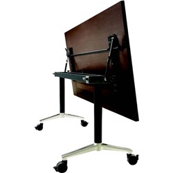SYLEX ROBUSTA FOLDING TABLE FRAME ONLY SUITS TOPS 1450 - 2400MMW BLACK AND CHROME