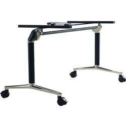 SYLEX NESTOR FOLDING TABLE FRAME ONLY SUITS TOPS 1450 - 2400MMW BLACK AND CHROME