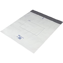PROTEXT POLYCELL PLASTIC COURIER BAG 500MM X 550MM WHITE PACK OF 50