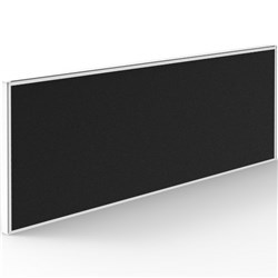 RAPIDLINE SHUSH30+ SCREEN 1200W X 30D X 495MMH WHITE FRAME BLACK PINNABLE FABRIC