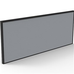 RAPIDLINE SHUSH30+ SCREEN 1200W X 30D X 495MMH BLACK FRAME GREY PINNABLE FABRIC