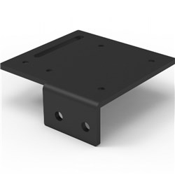RAPIDLINE SHUSH30+ SCREEN SINGLE SIDE MOUNTED BRACKETS BLACK SET OF 2