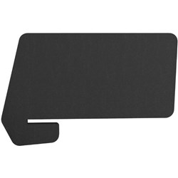 RAPIDLINE SLIDE ON ECO PANEL SCREEN 820W X 27D X 400MMH BLACK