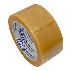 STYLUS PREMIUM PACKAGING TAPE 48MM X 75M CLEAR