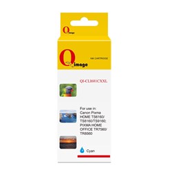 Q-IMAGE COMPATIBLE CANON CLI681XXLC INK CARTRIDGE EXTRA HIGH YIELD CYAN