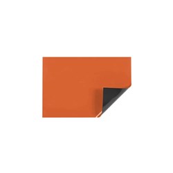 VISIONCHART VISTA MAGNETIC WHITEBOARD STRIPS 300 X 100MM ORANGE