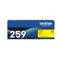 BROTHER TN-259Y TONER CARTRIDGE SUPER HIGH YIELD YELLOW