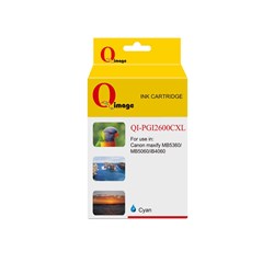 Q-IMAGE COMPATIBLE CANON PGI2600XL INK CARTRIDGE HIGH YIELD CYAN