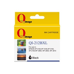 Q-IMAGE COMPATIBLE EPSON 212XL INK CARTRIDGE HIGH YIELD BLACK