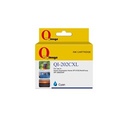 Q-IMAGE COMPATIBLE EPSON 202XL INK CARTRIDGE HIGH YIELD CYAN