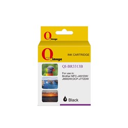 Q-IMAGE COMPATIBLE BROTHER LC3313 INK CARTRIDGE BLACK