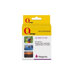 Q-IMAGE COMPATIBLE BROTHER LC3313 INK CARTRIDGE MAGENTA