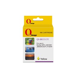 Q-IMAGE COMPATIBLE BROTHER LC3313 INK CARTRIDGE YELLOW