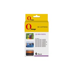 Q-IMAGE COMPATIBLE BROTHER LC436XL INK CARTRIDGE HIGH YIELD BLACK