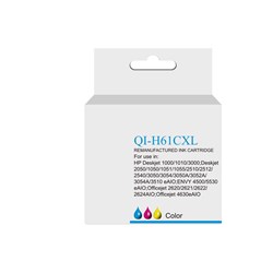 Q-IMAGE COMPATIBLE HP 61XL INK CARTRIDGE HIGH YIELD TRI-COLOUR